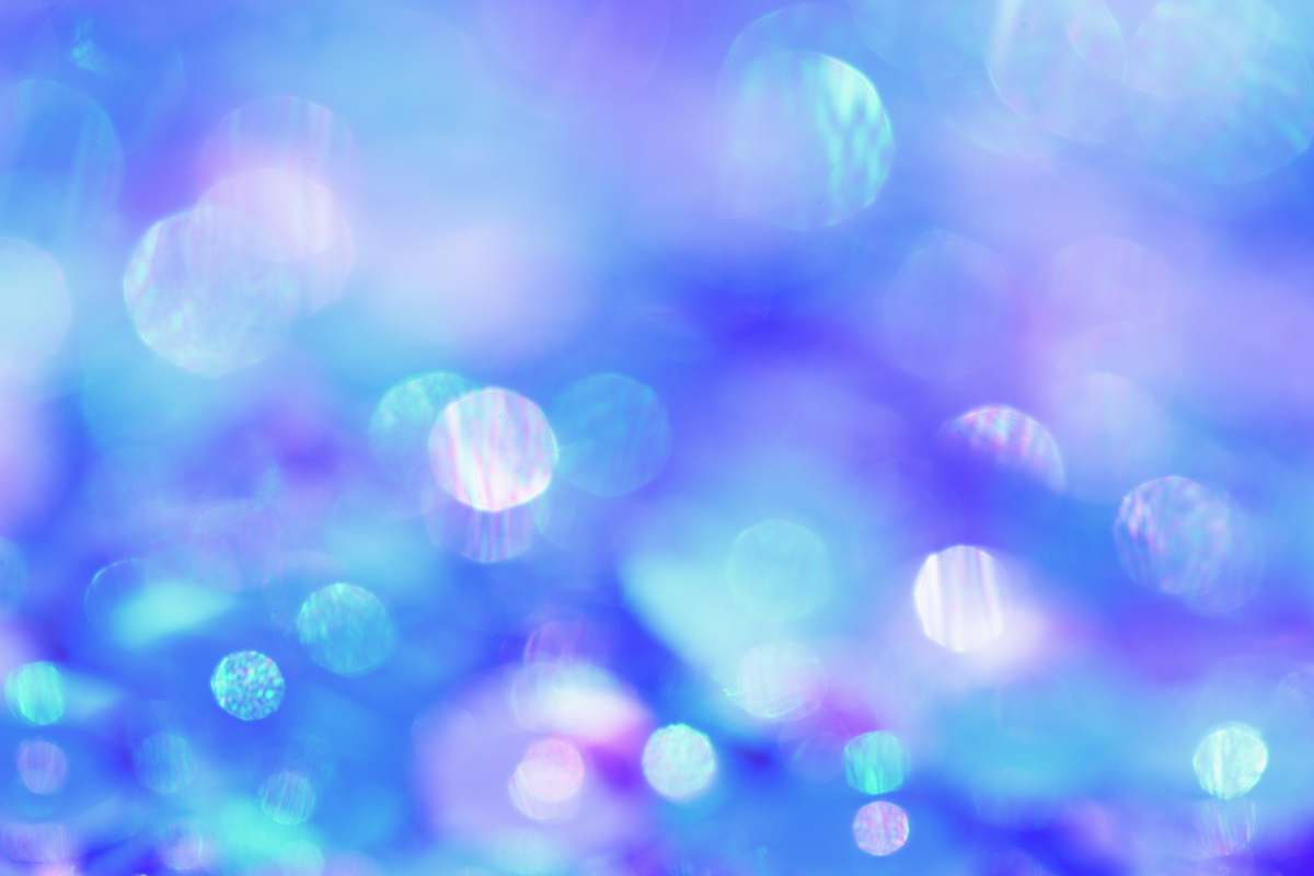 texture blue and white bokeh lights background