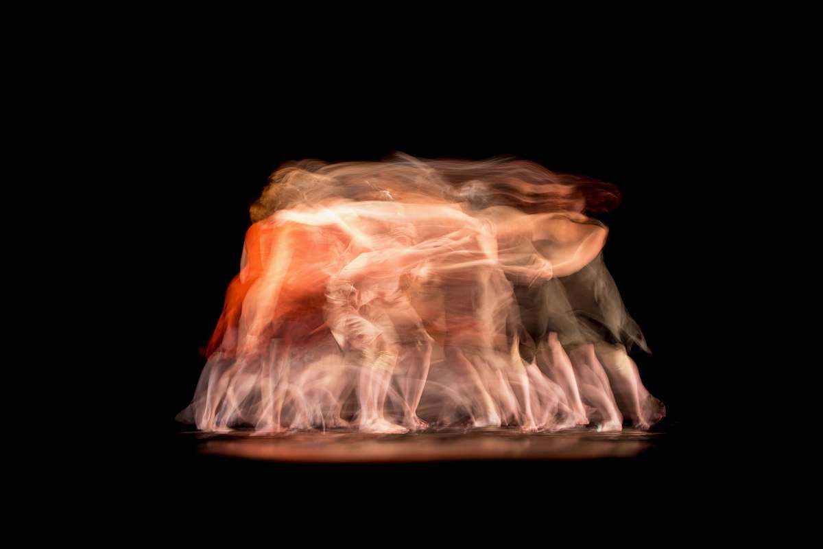 black fire digital wallpaper blur