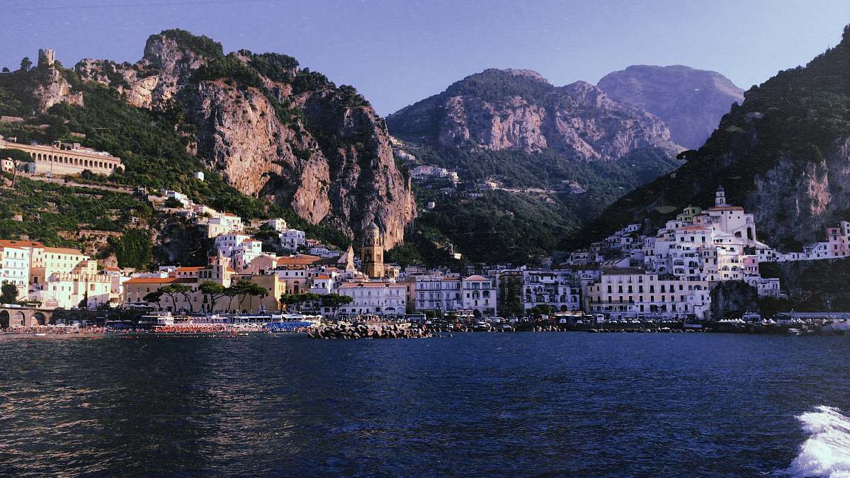 nature body of water near building promontory