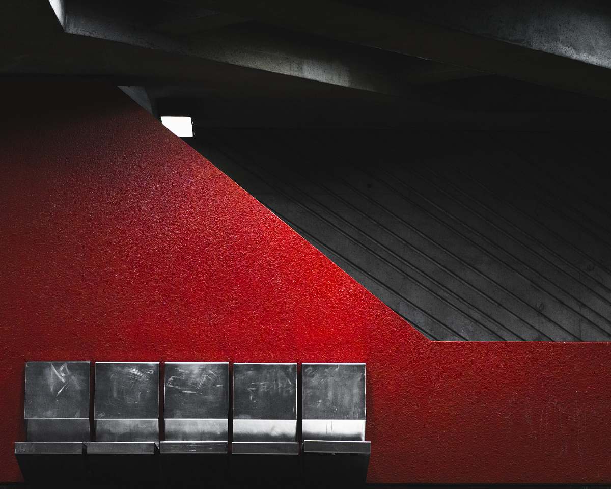 handrail gray concrete surface montreal