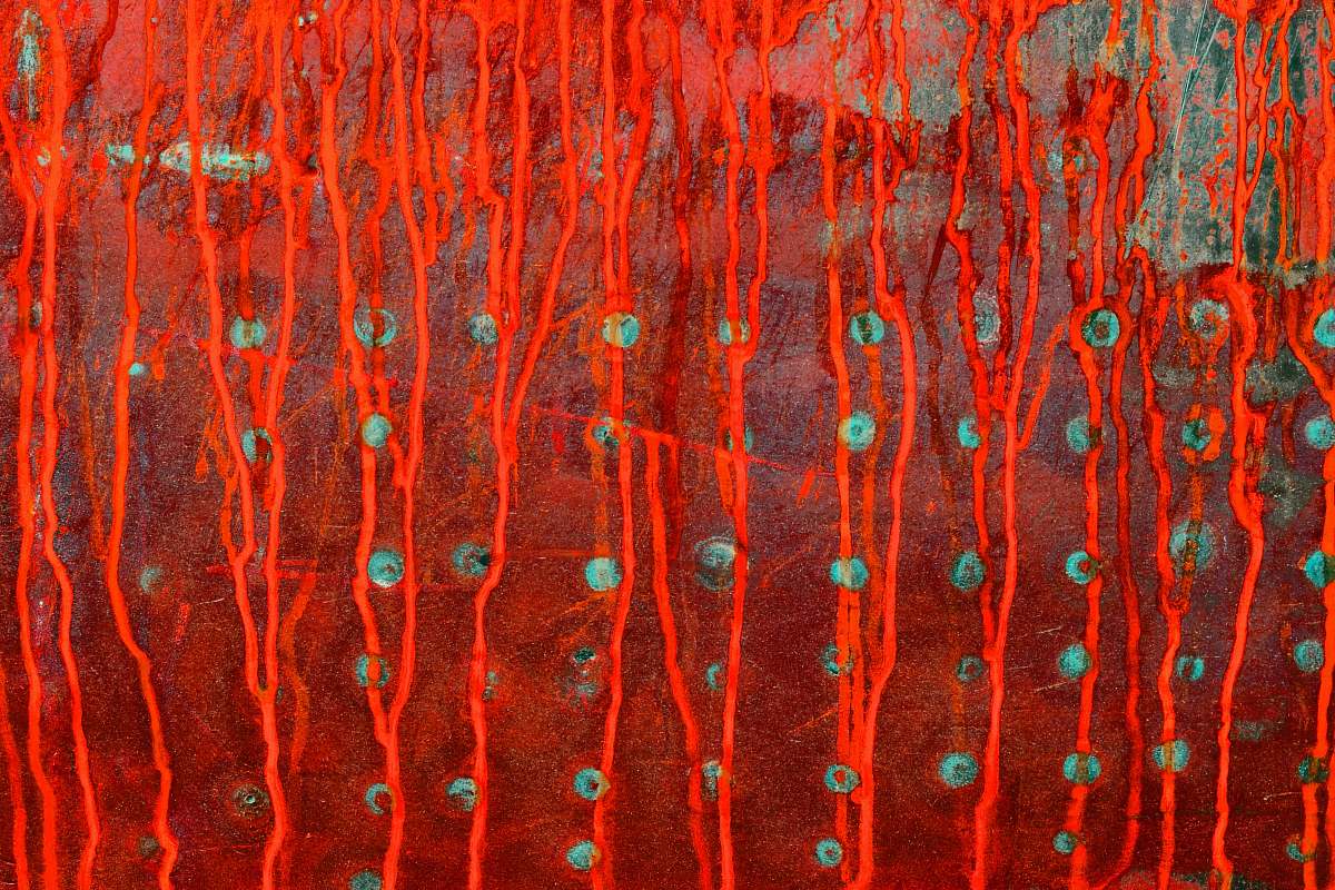 india red strings with accessories art