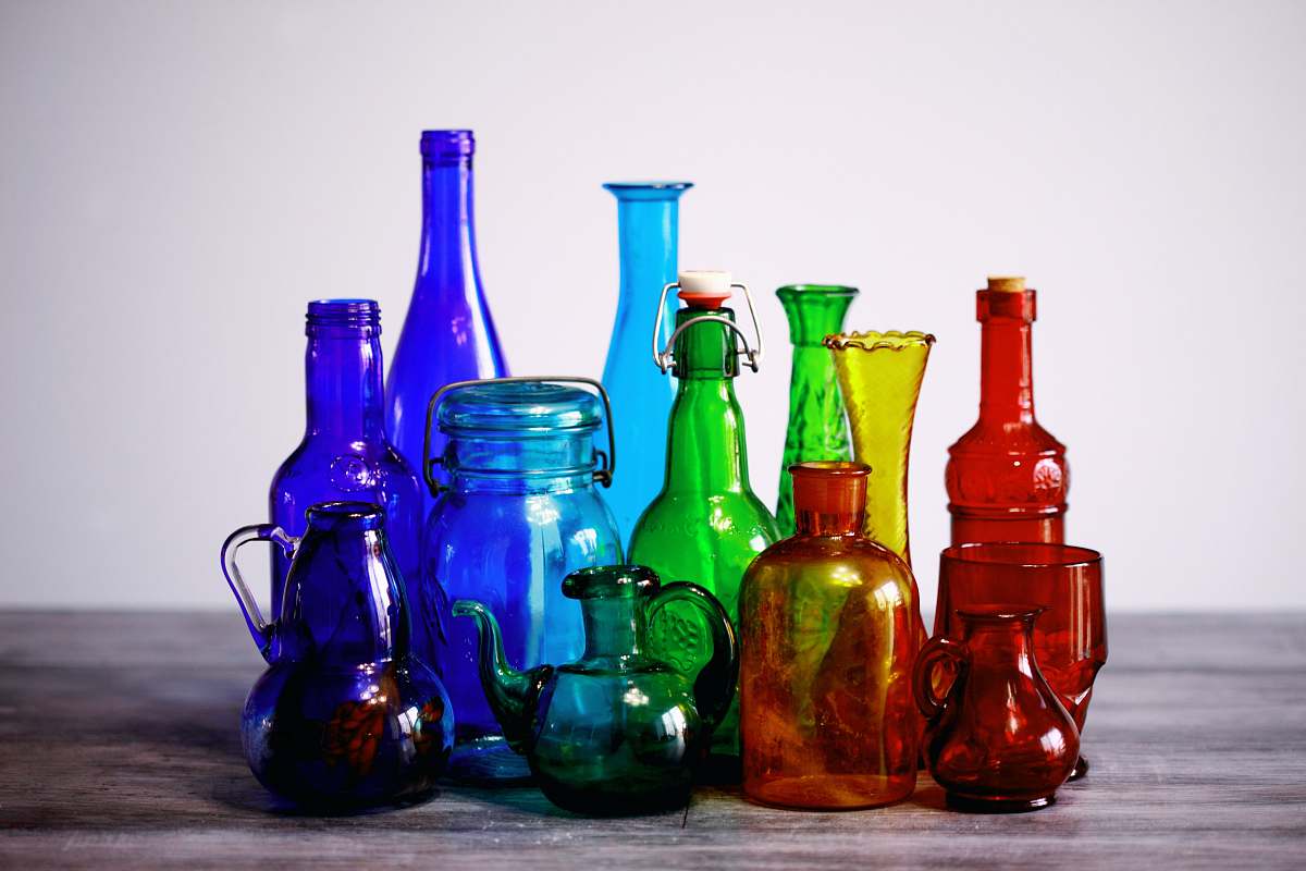 ogden assorted glass bottles united states