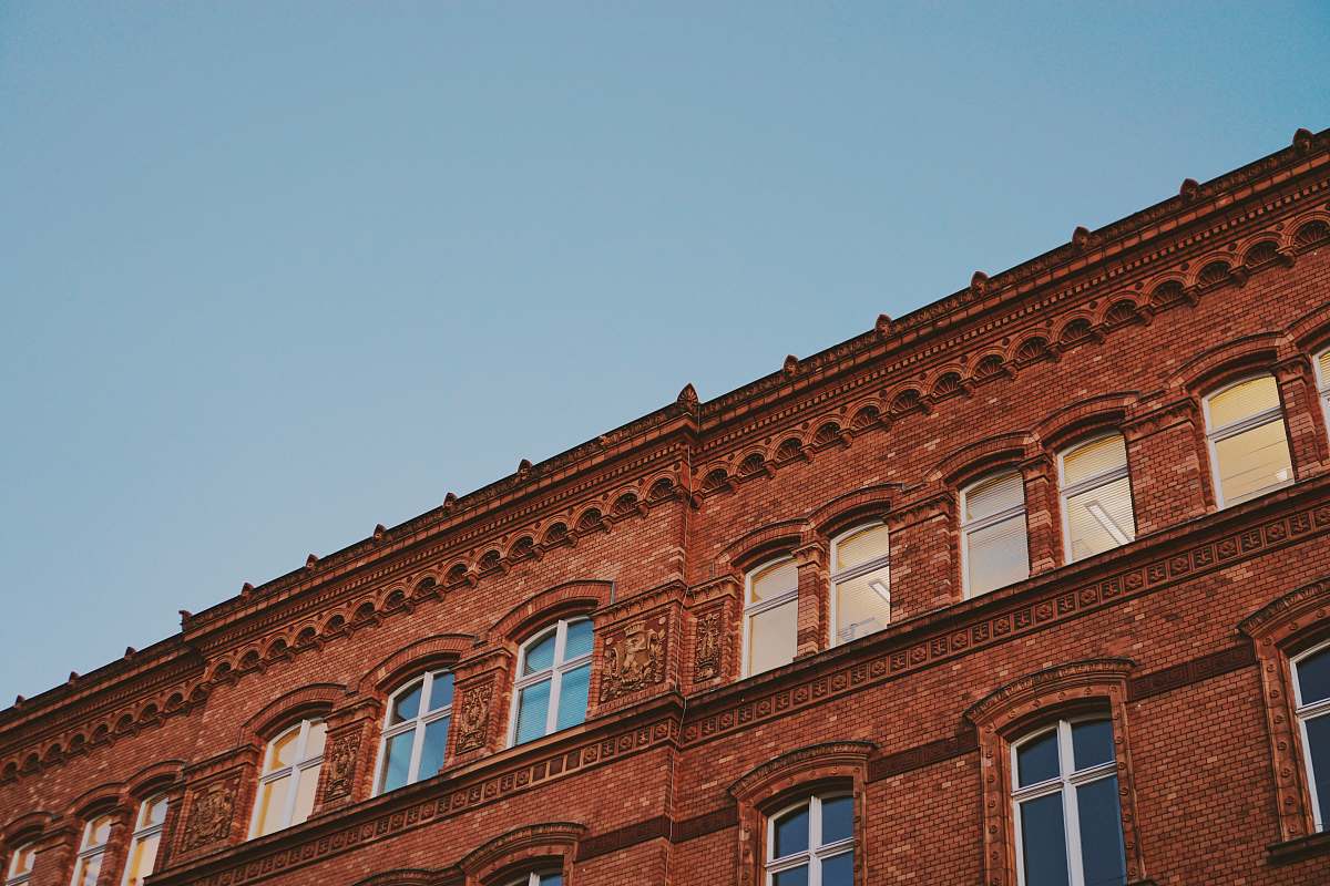 building low angle photography of brown building berlin