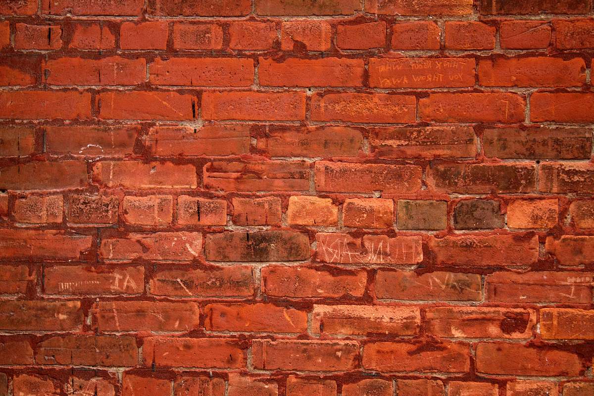 toronto red stone brick wall brown