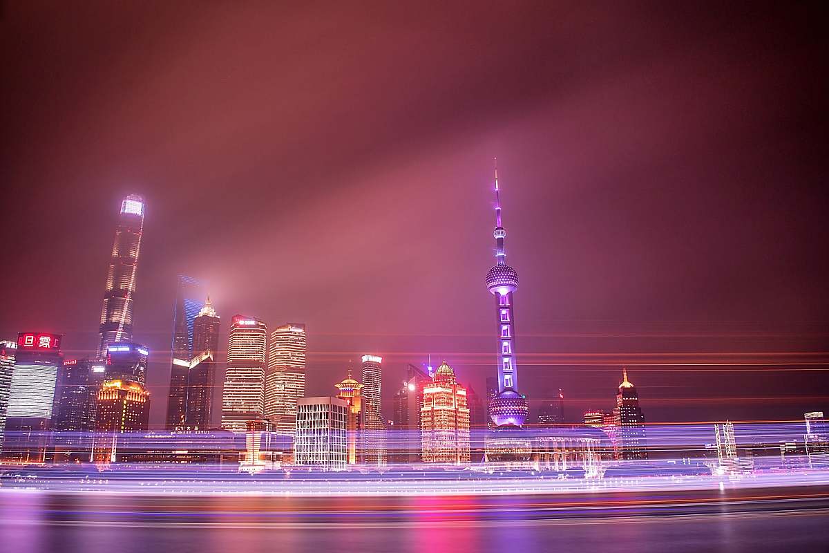city city during nighttime town