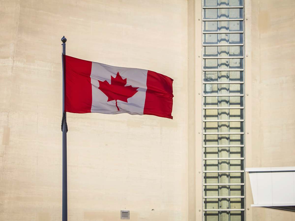 Toronto Canada Flag Flag Image Free Stock Photo