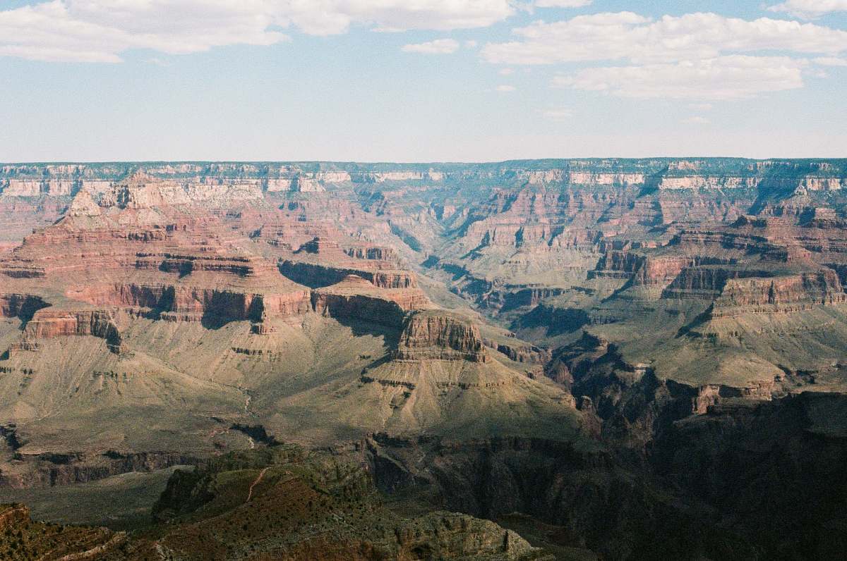 mountain brown valley during daytime nature
