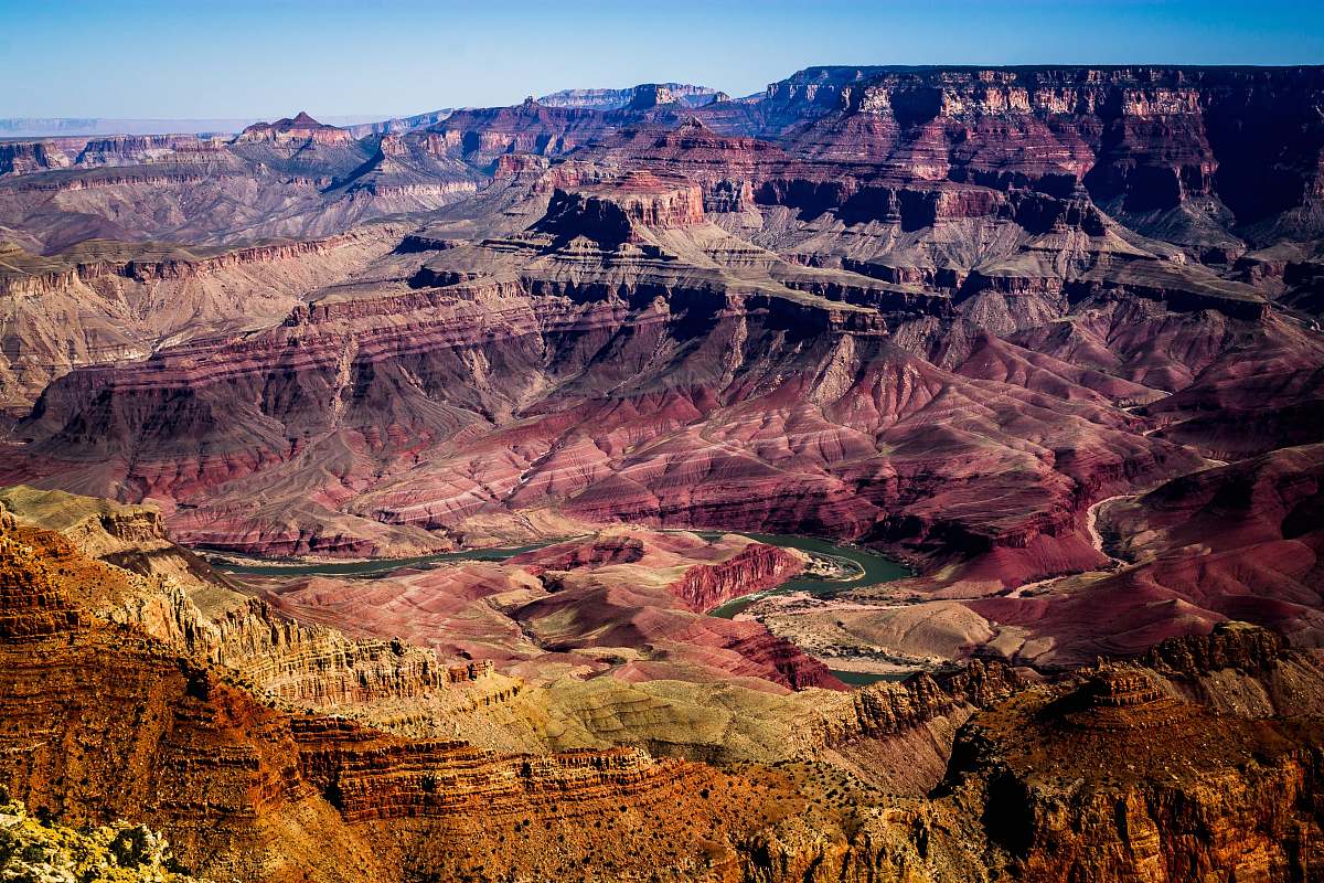 valley landscape photography of canyon mountain