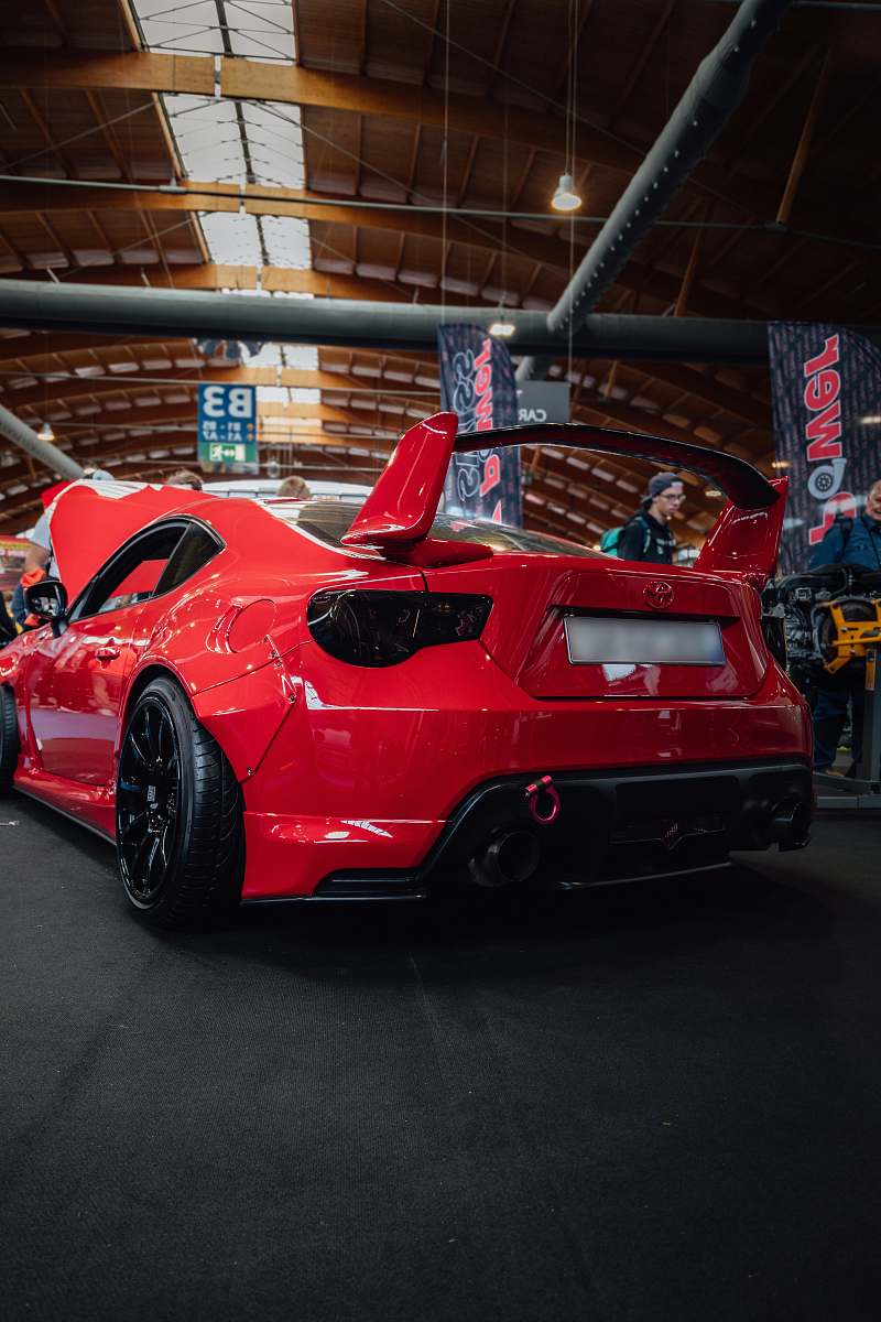 transportation red luxury coupe automobile