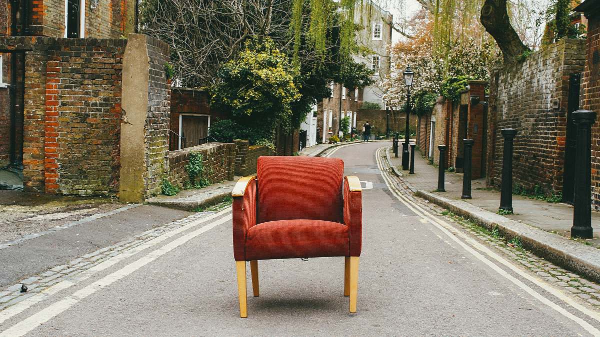 furniture red and beige chair hampstead