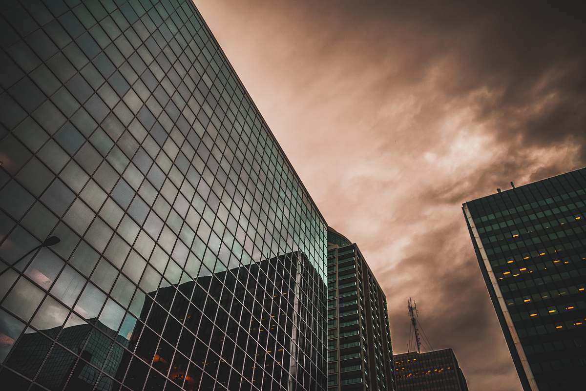 building low angle photography of building architecture