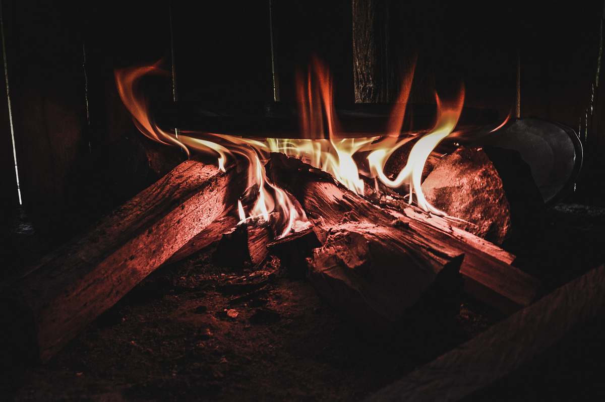 fire firewood burning flame