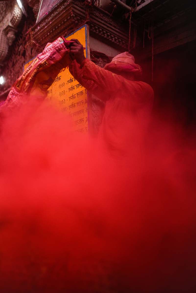 red  person