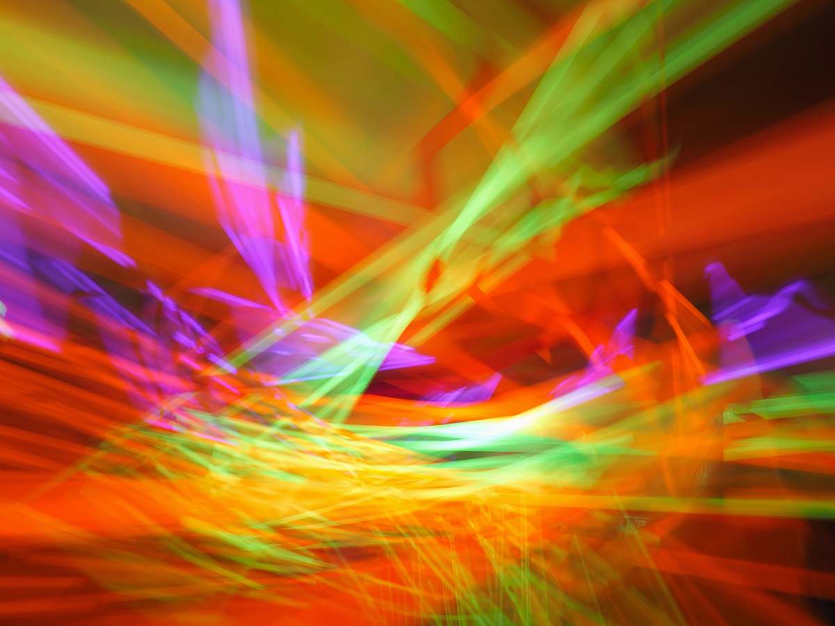 ornament multicolored wallpaper fractal