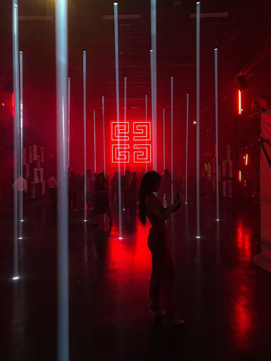person woman standing near people human