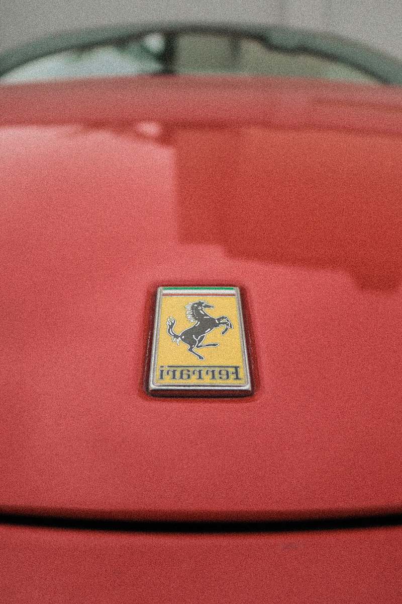 badge Ferrari emblem emblem