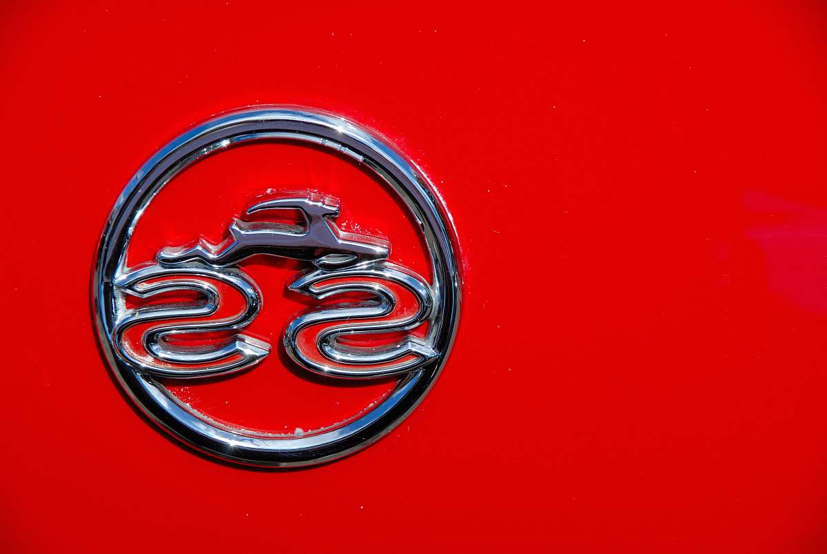 trademark silver Chevrolet Impala emblem seattle