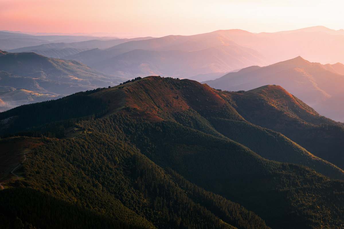 mountain aerial view of mountain outdoors
