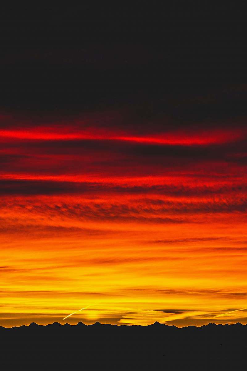 sunset time-lapse photography of sunset outdoors