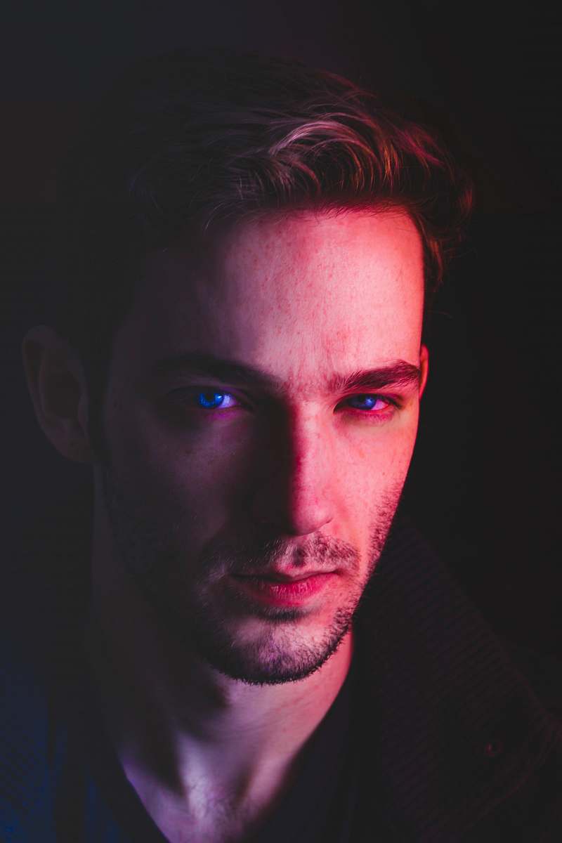 person closeup photo of man's face human