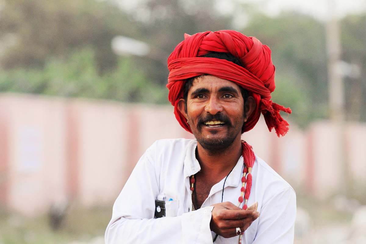 turban man wearing turban smiling human