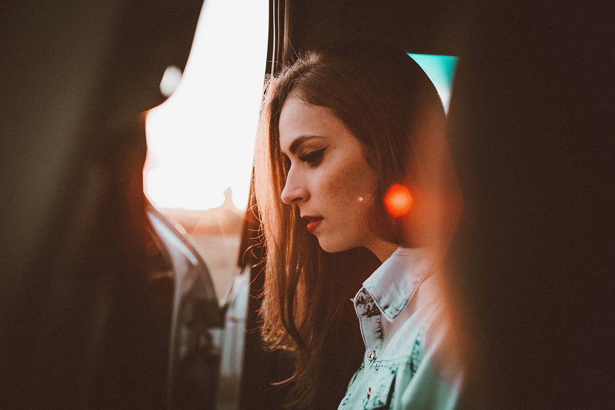 people woman in white collared shirt woman