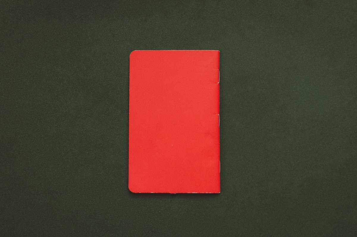 text closed red book alphabet