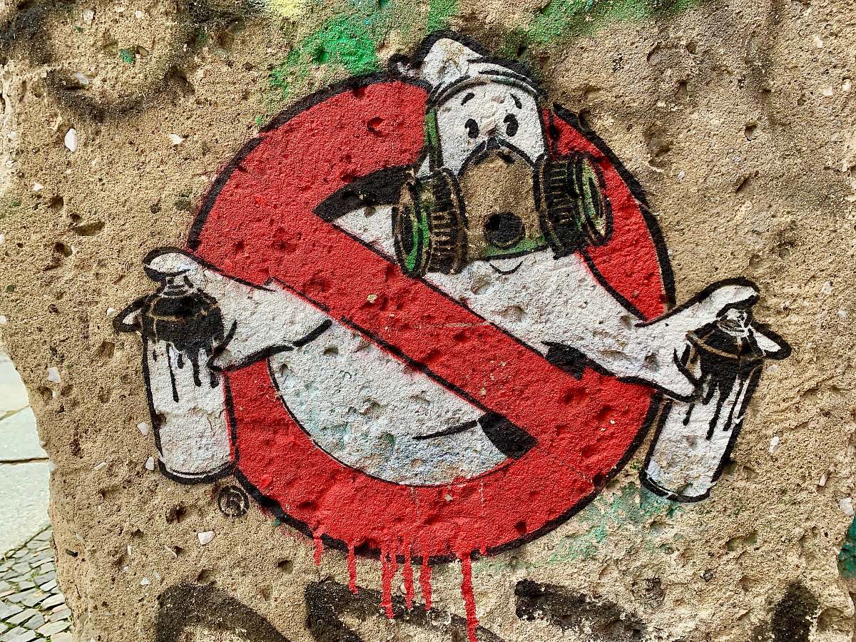 text ghoostbuster graffiti art alphabet