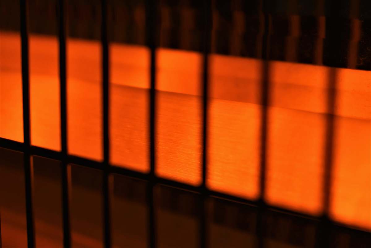 word orange and black binders lighting