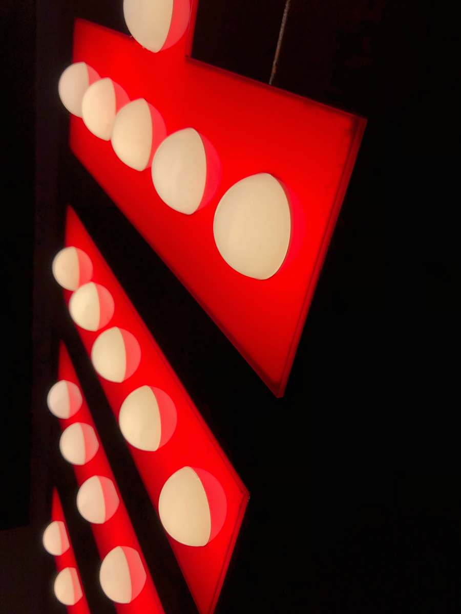 lighting red and white lighted signs india