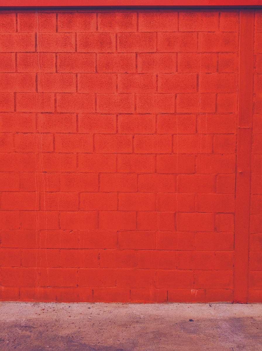 wall red brick wall brick