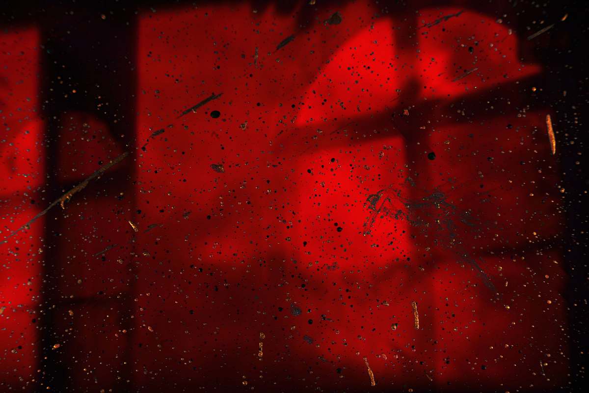 art red garment texture