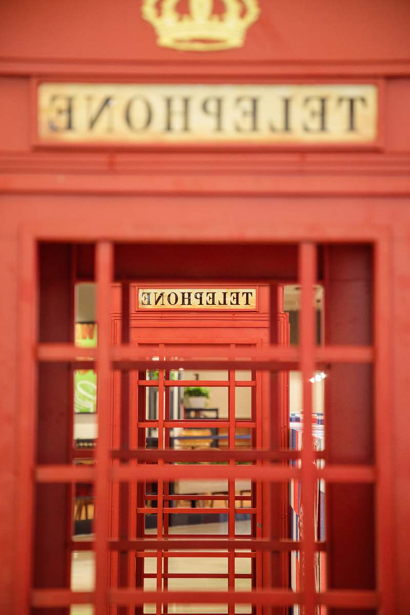 telephone red Telephone booth phone box