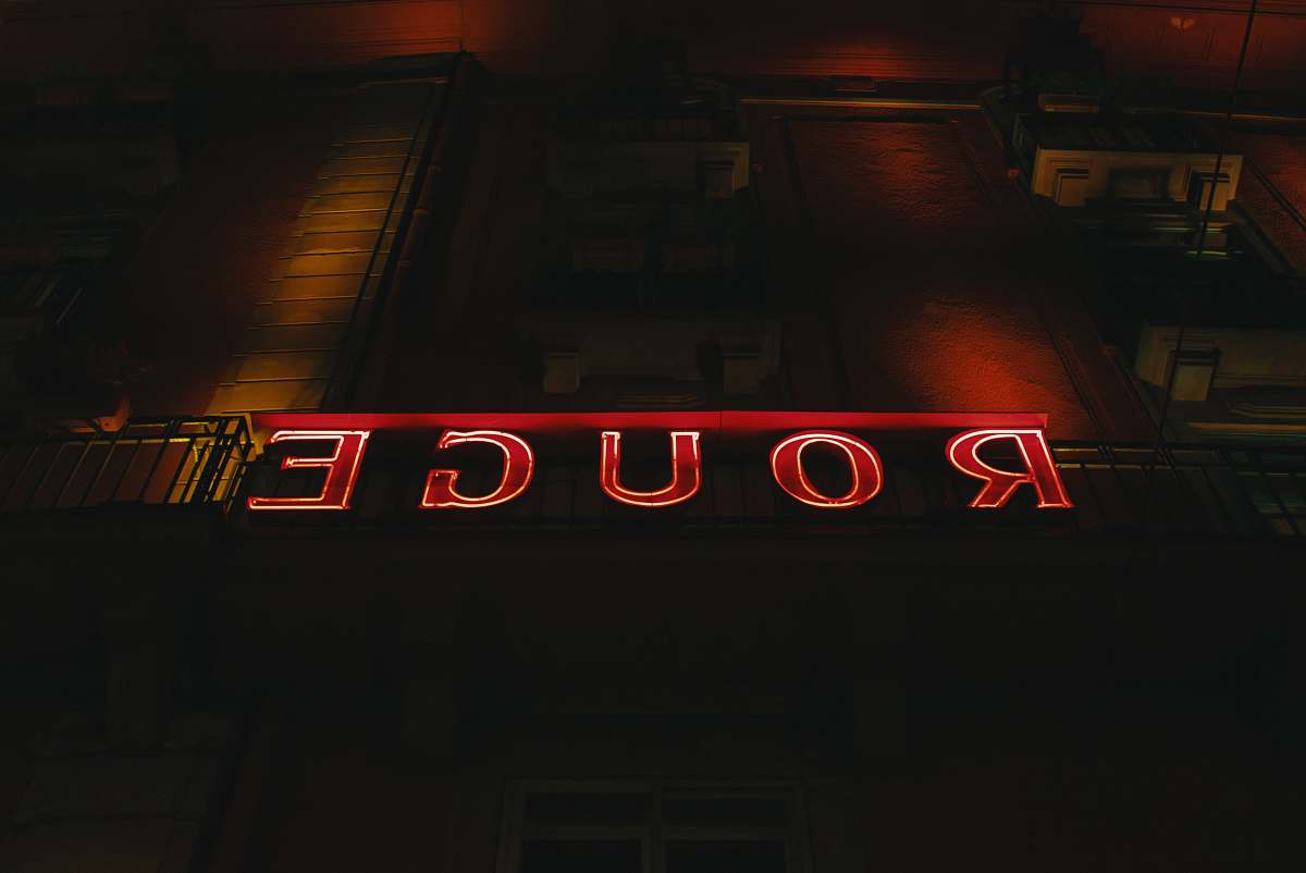strasbourg Rouge LED signage france