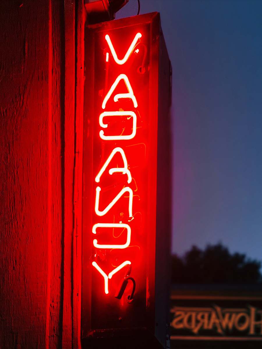 sign Vacancy neon signage vacancy