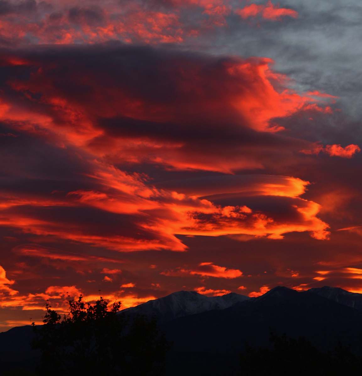 sunrise mountain during sunset sunset