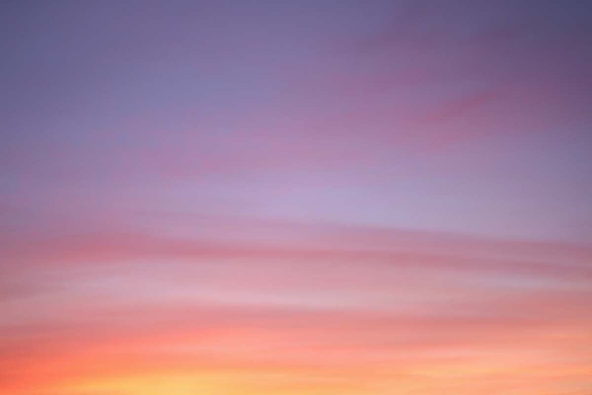 sunset pink, yellow, and purple cloudy sky sunset sky