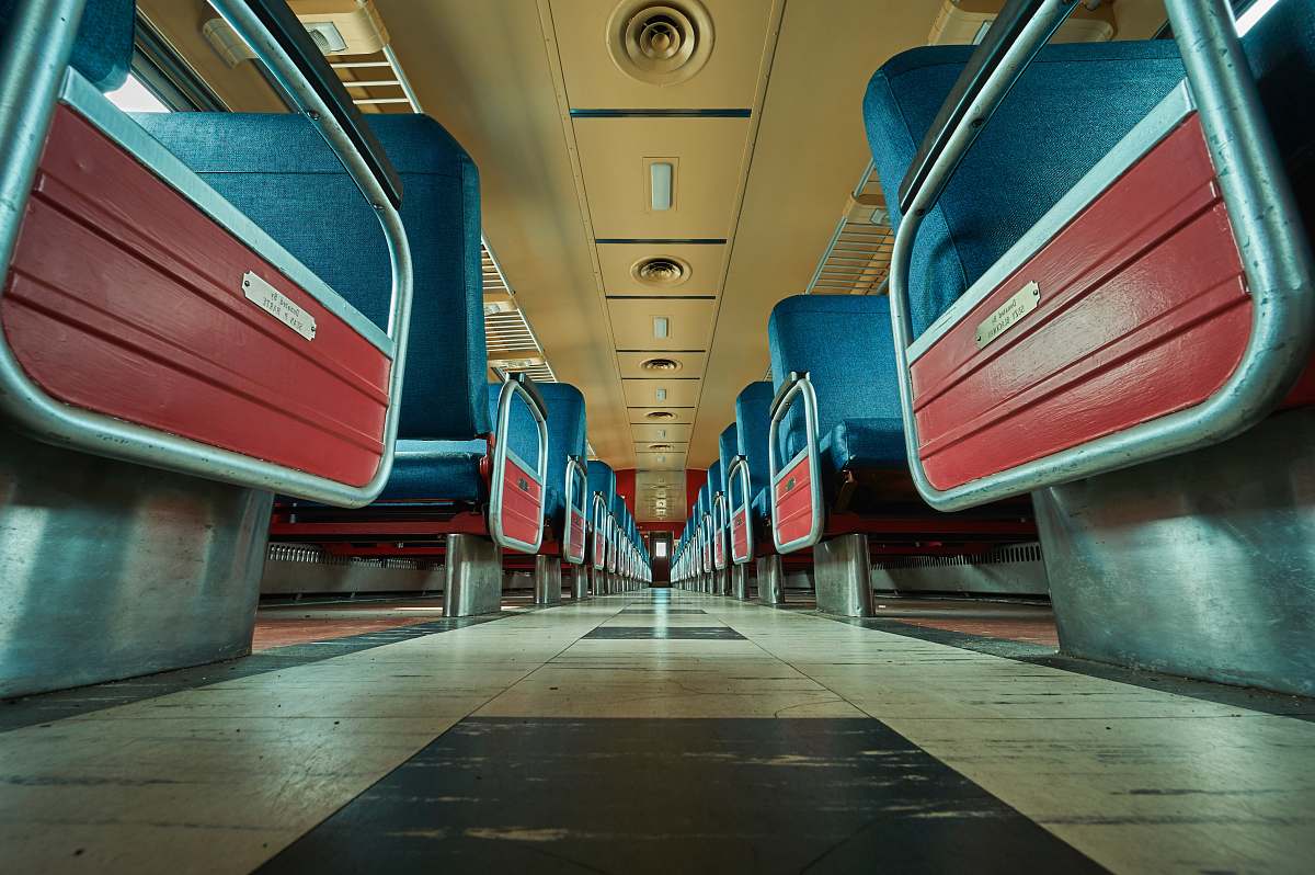 transportation bus interior train