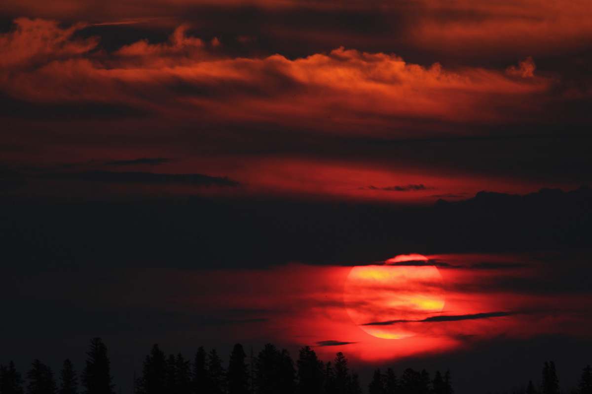 sunset golden hour dawn