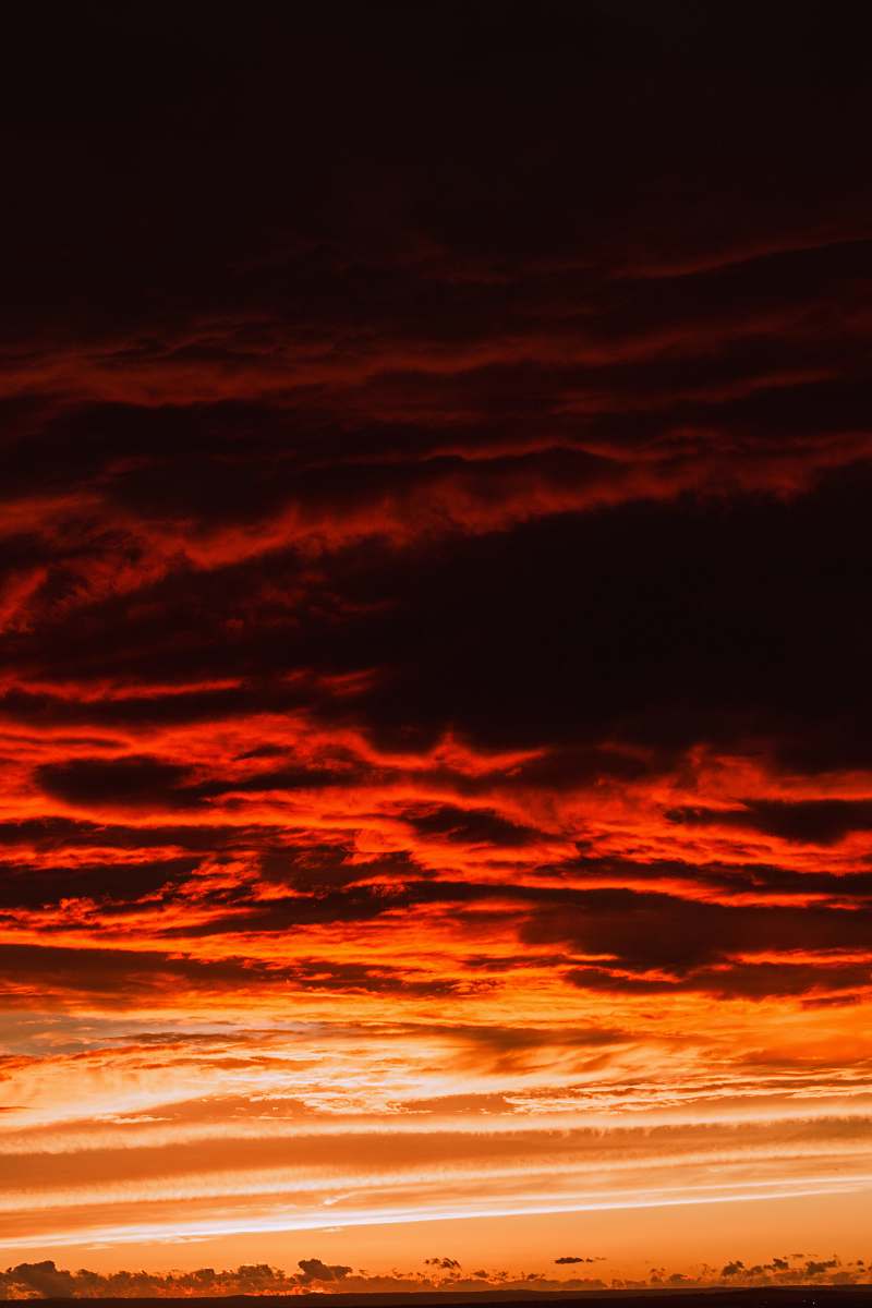 nature clouds during golden hour outdoors