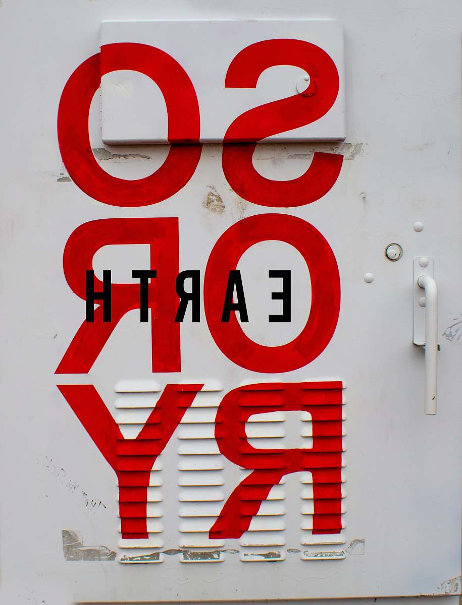 symbol red Sorry wall paint number