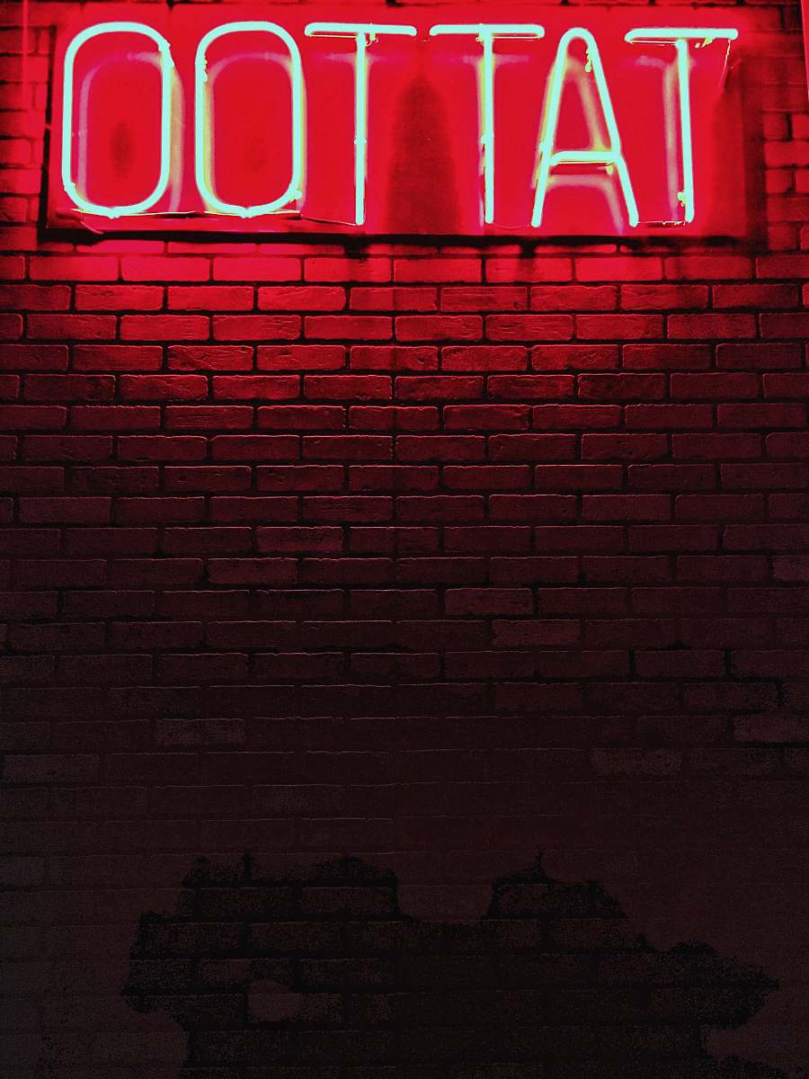 tattoo red Tattoo neon light signage neon