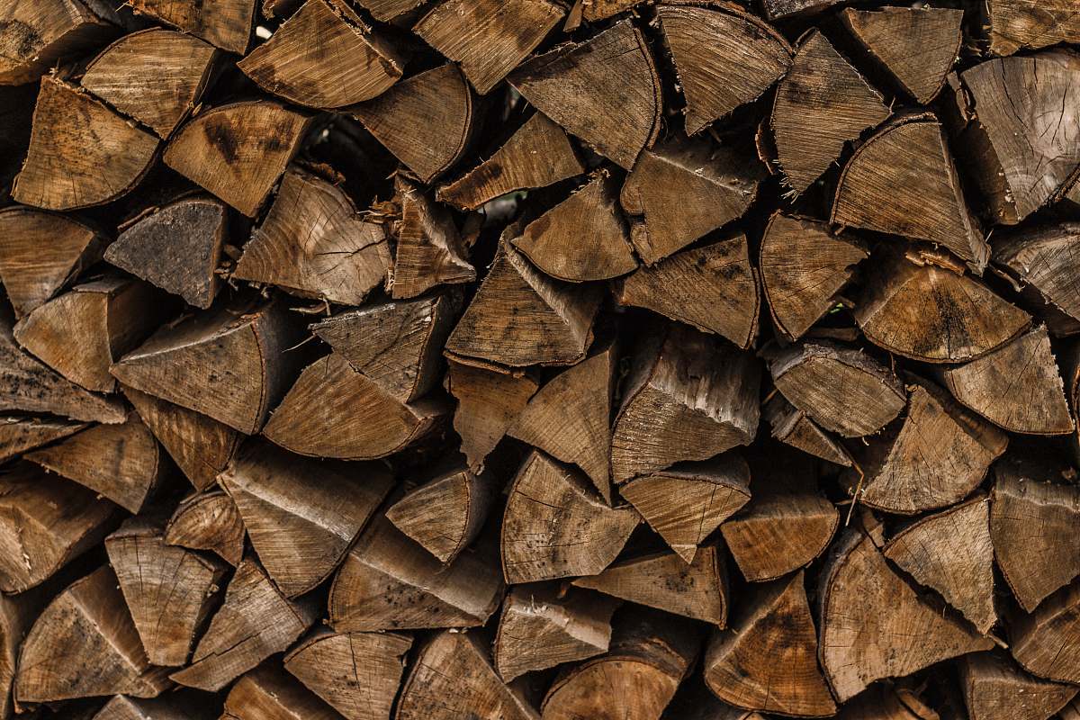 texture brown firewood natural