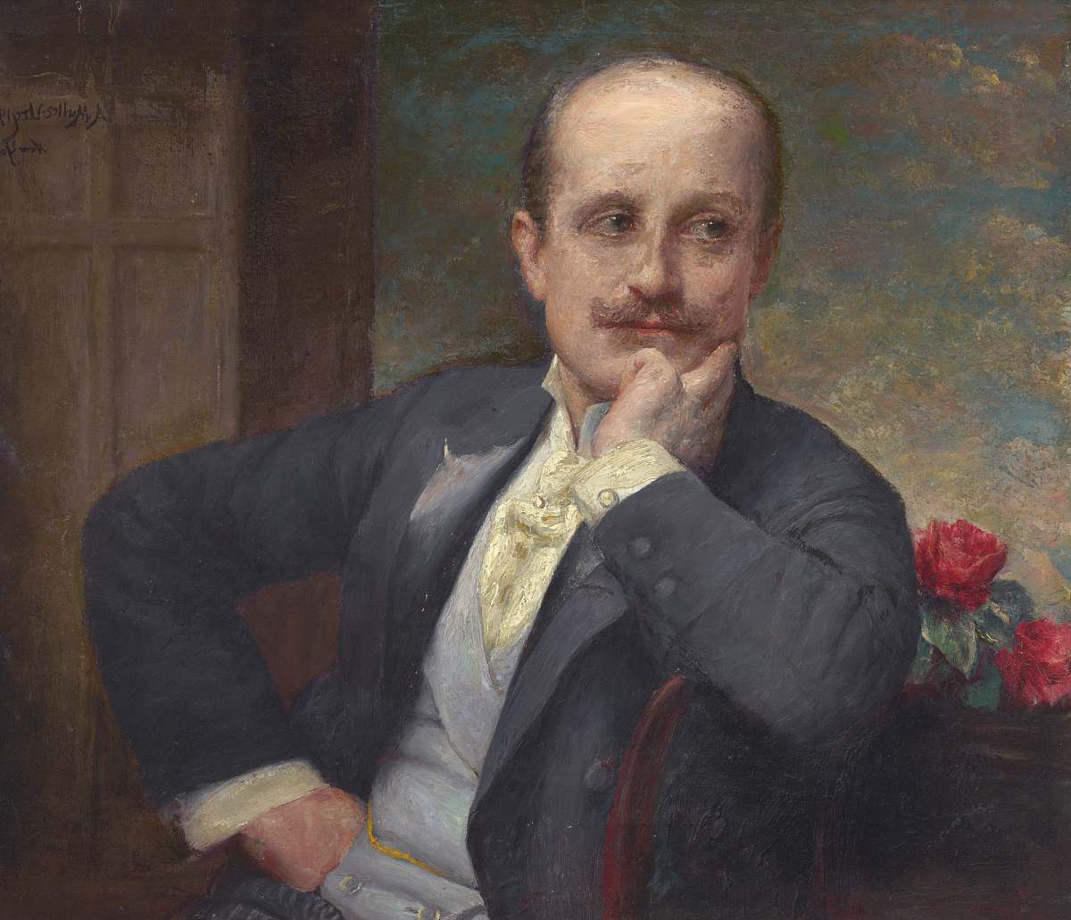 Adolfo Müller-Ury Self-portrait 1933