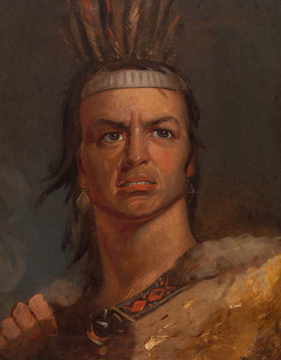 Edwin Forrest in the Role of Metamora c. 1832