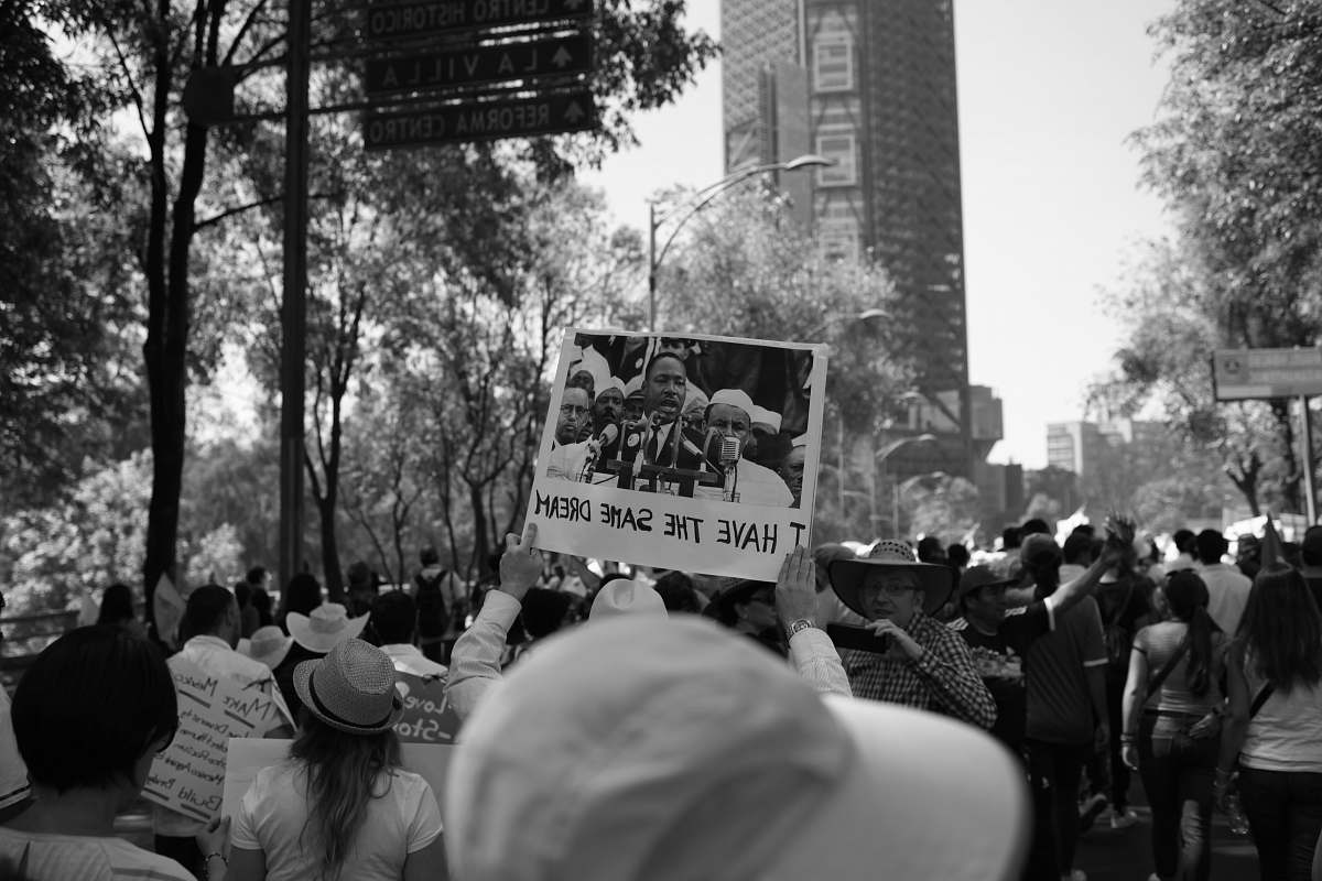 person grayscale photo of people in the rally black-and-white