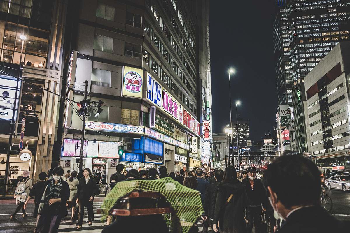 human people crossing street person