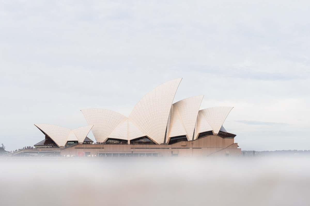 building Sydney Opera House, Australia sydney