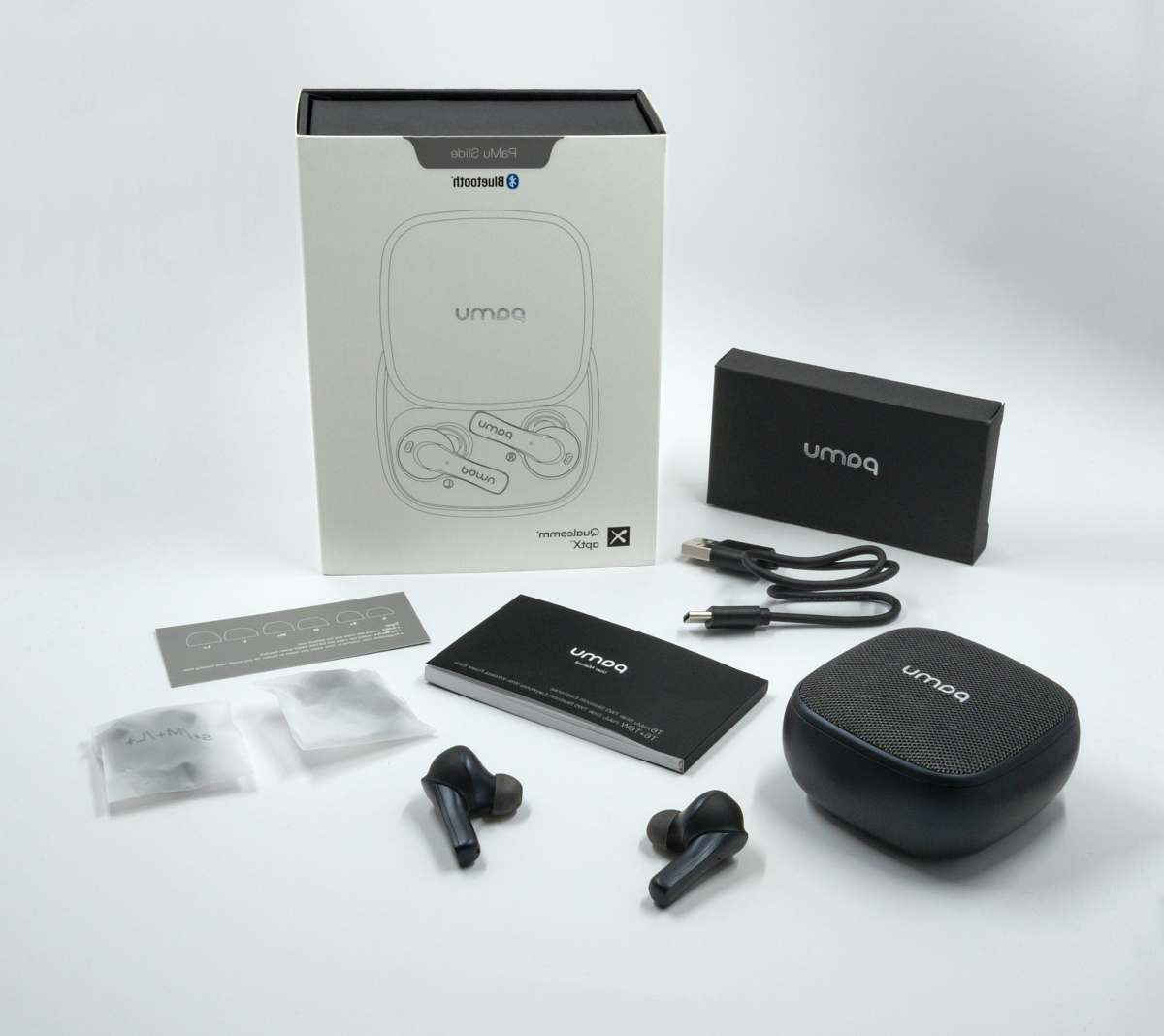 adapter black bluetooth earpods grey