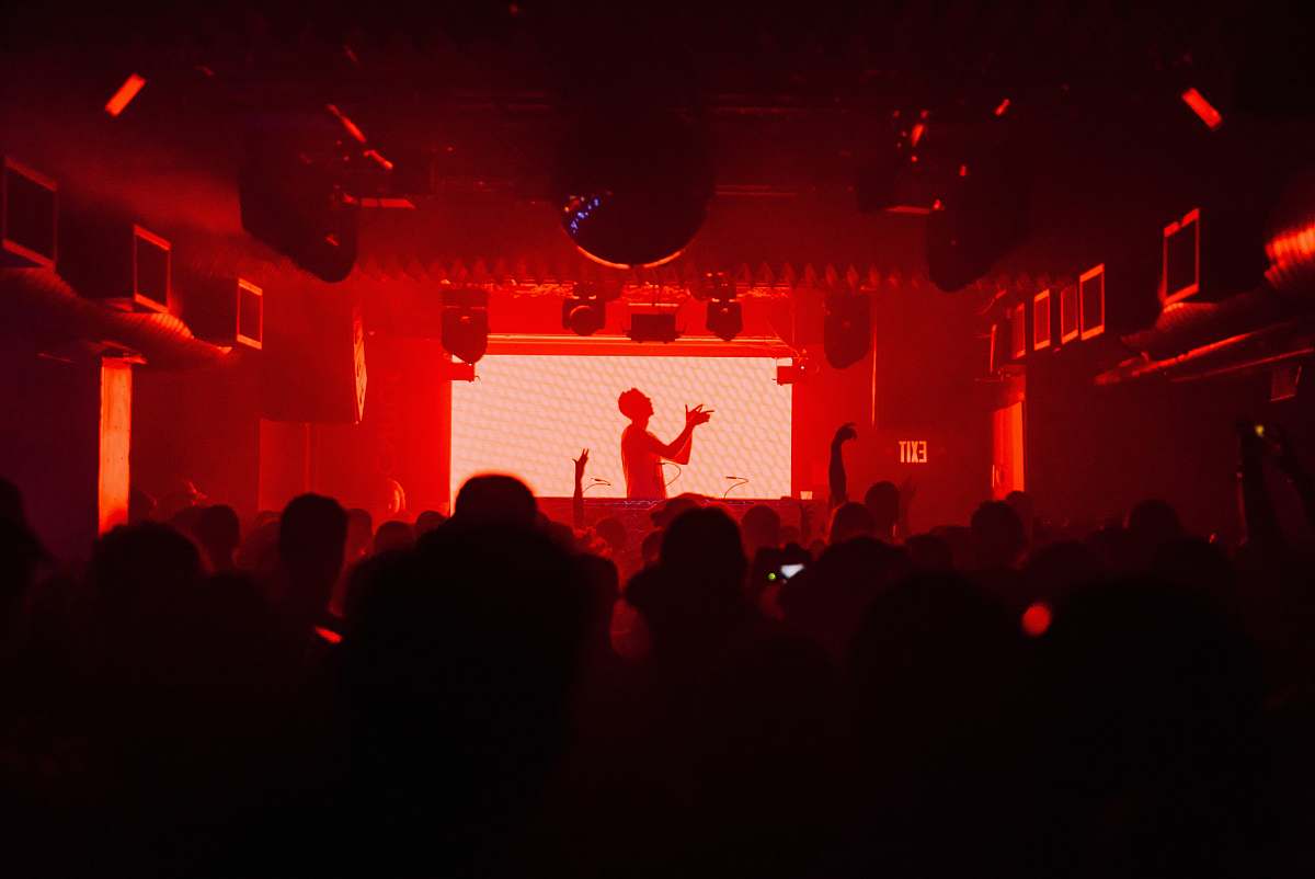 music person performing on stage washington